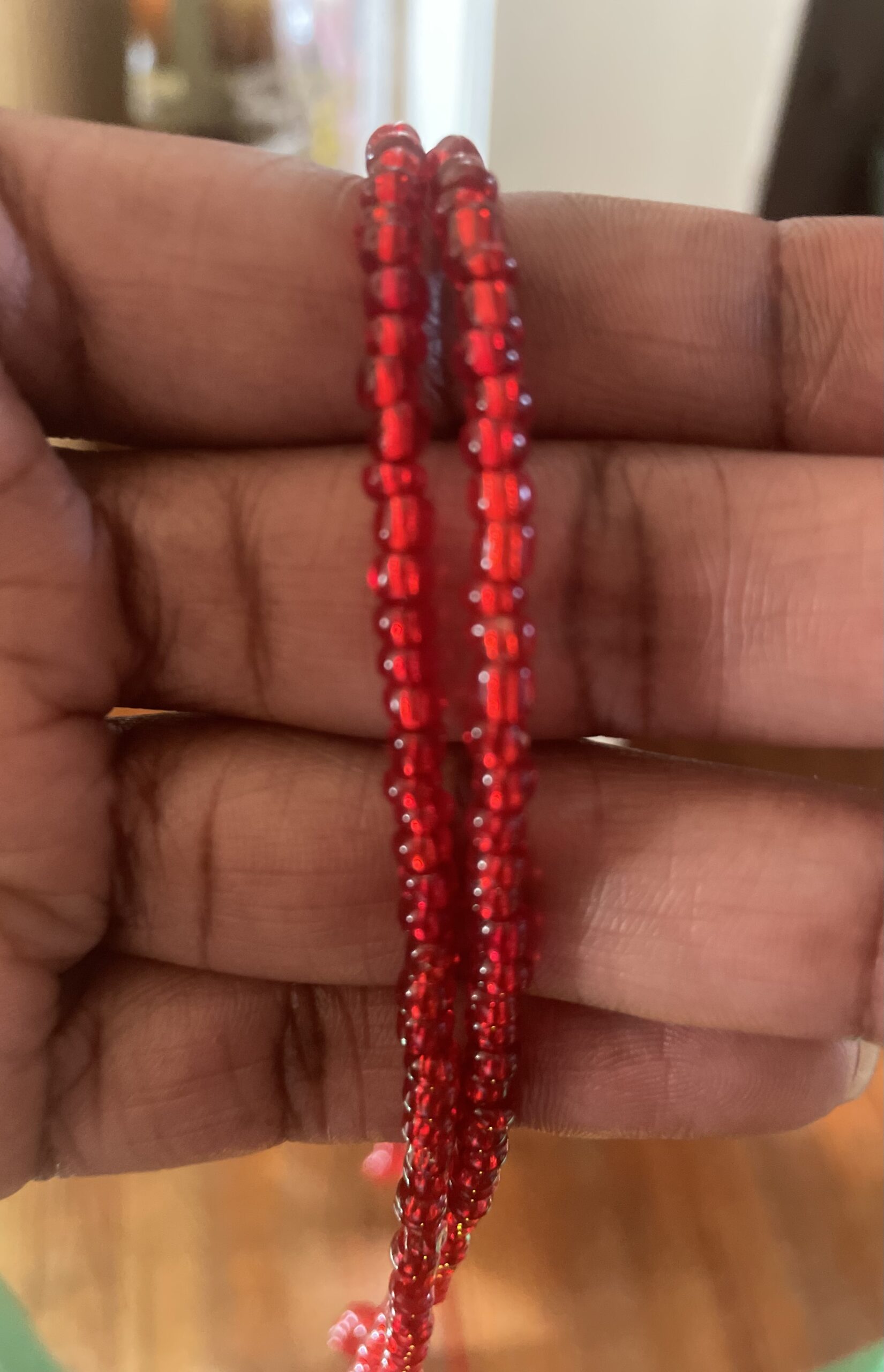 Waist Beads Red